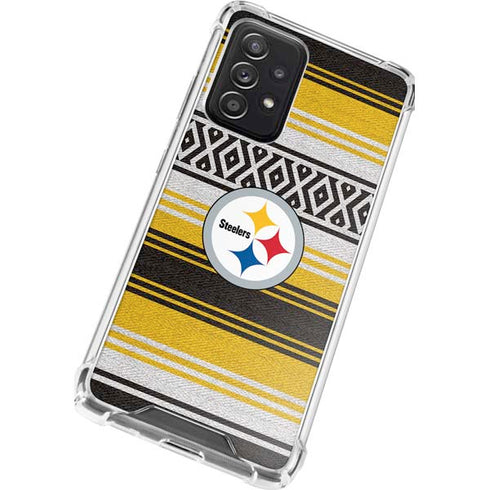 NFL Pittsburgh Steelers Trailblazer Galaxy A52 5G Clear Case
